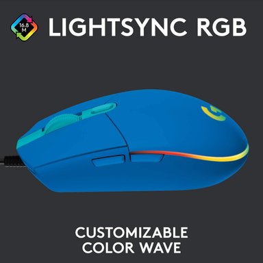 MOUSE LOGITECH G 203 RGB - 2