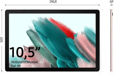TABLET SAMSUNG GALAXY 10.5" 32GB TAB A8 ORO ROSADO - 2