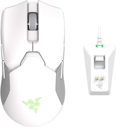 MOUSE GAMER INALÁMBRICO RAZER BLANCO VIPER SENSOR ÓPTICO DPI ENTRADA MÁS RÁPIDA - 1