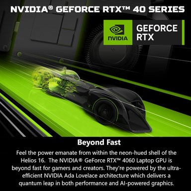 LAPTOP GAMER ACER INTEL CORE I7-13700HX 16GB 1TB NVIDIA GEFORCE RTX 4060 16" PREDATOR HELIOS 16 13ª GEN 165HZ DDR5 4 - 3