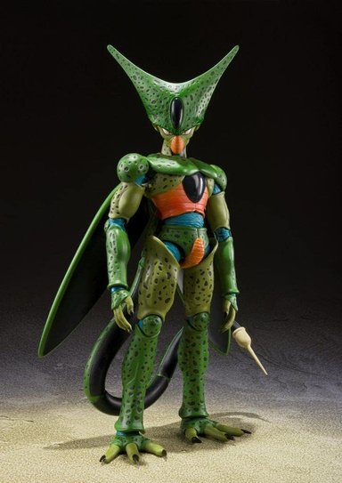 FIGURA DE ACCIÓN DRAGON BALL TAMASHII NATIONS - Z - CELL FIRST FORM, BANDAI SPIRITS S.H.FIGUARTS - 6