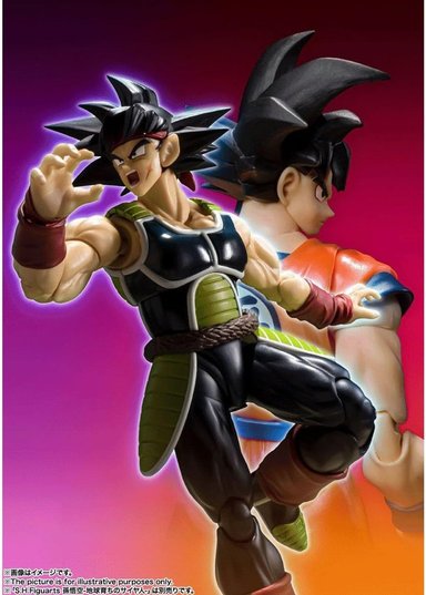 TAMASHII NATIONS - FIGURA DE ACCIÓN BARDOCK DRAGONBALL Z, S.H. FIGUARTS - 2