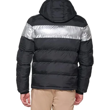 CASACA TOMMY HILFIGER ACOLCHADA CON CAPUCHA PARA HOMBRE - 2