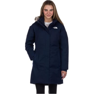 CASACA MUJER THE NORTH FACE LARGA CON CAPUCHA - 1