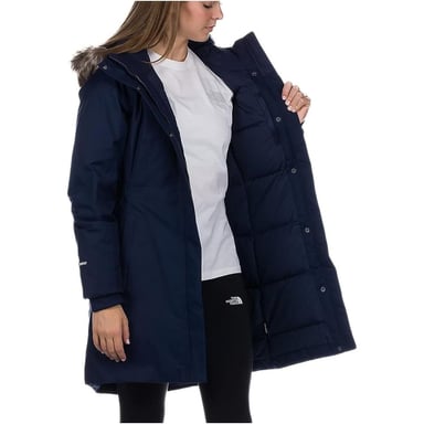 CASACA MUJER THE NORTH FACE LARGA CON CAPUCHA - 3