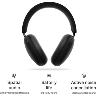 HEADPHONES SONOS ACE BLUETOOTH NEGRO CON CANCELACION RUIDO - 2