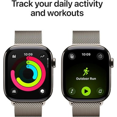 APPLE WATCH SERIES 11 NATURAL TITANIO (GPS + CELLULAR 42MM) + MILANESE LOOP NATURAL S/M - 3