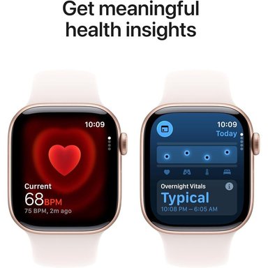 APPLE WATCH SERIES 11 (GPS 42MM) | ROSE GOLD ALUMINIO + SPORT BAND LIGHT BLUSH S-M - 4