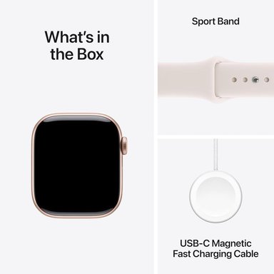 APPLE WATCH SERIES 11 (GPS 42MM) | ROSE GOLD ALUMINIO + SPORT BAND LIGHT BLUSH S-M - 6