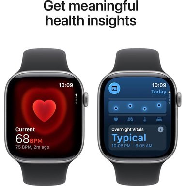 APPLE WATCH SERIES 11 SPACE GRAY ALUMINIO (GPS 46MM) + SPORT BAND NEGRO M/L - 4