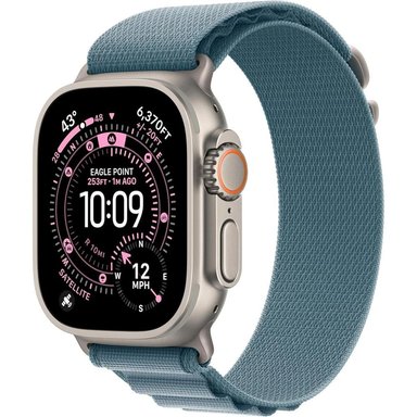 APPLE WATCH ULTRA 3 (GPS + CELLULAR 49MM) | NATURAL TITANIO + ALPINE LOOP AZUL CLARO L - 1