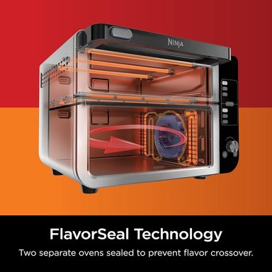NINJA HORNO DOBLE DCT401 12 EN 1 60.7 OZ / 1.8 L | ACERO INOXIDABLE - 3