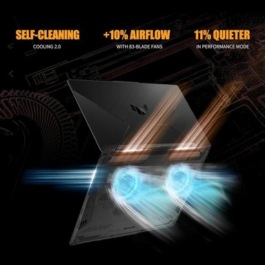 LAPTOP TUF A15 15.6' RYZEN 7 RTX 3050 32GB 1TB SSD ASUS | NEGRO (TECLADO INGLÉS) - 4