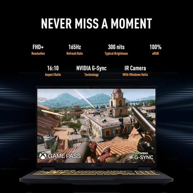 LAPTOP TUF GAMING F16 16' FHD+ 165HZ I5 RTX 5050 16GB 512GB SSD ASUS | GRIS (TECLADO INGLÉS) - 6