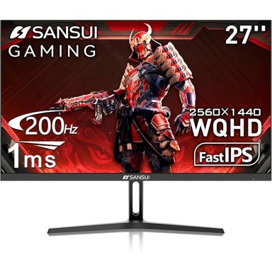 SANSUI 27' WQHD 200 HZ 1 MS IPS FREESYNC HDR EYE CARE VESA - 1