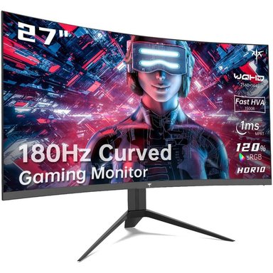 KTC H27S17 MONITOR CURVO 27' QHD 180HZ - 1