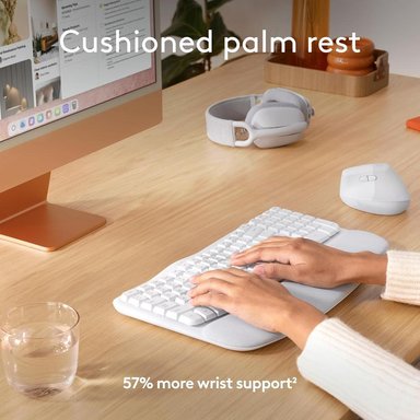 TECLADO INALÁMBRICO PARA MAC WAVE KEYS LOGITECH | BLANCO - 4