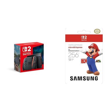 CONSOLA NINTENDO SWITCH 2 + MICROSD EXPRESS SAMSUNG 256GB - 1