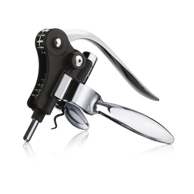 SACACORCHO LEVER CORKSCREW NEGRO VACU VIN PALANCA - 2