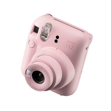 CÁMARA FUJIFILM MINI 12 INSTAX ROSADO FLOR - 3