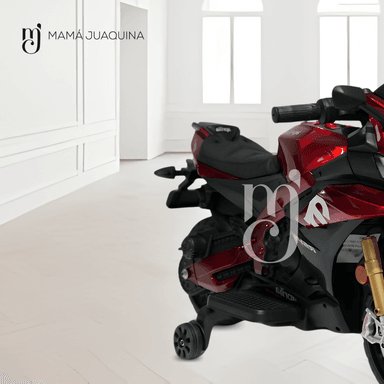 MOTO A BATERÍA PARA NIÑOS «YAMAHA» LICENCED ROJO - 3