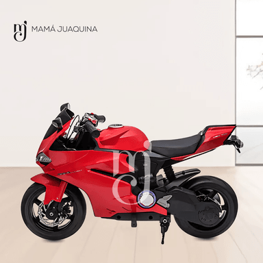 MOTO A BATERÍA PARA NIÑOS «DUCATI DIAVE» LICENCED ROJO - 2