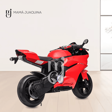 MOTO A BATERÍA PARA NIÑOS «DUCATI DIAVE» LICENCED ROJO - 3