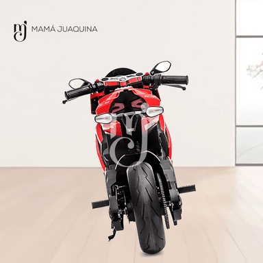 MOTO A BATERÍA PARA NIÑOS «DUCATI DIAVE» LICENCED ROJO - 4