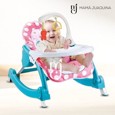 SILLA MECEDORA BABY ZU ROSADO DIDÁCTICA EDICIÓN LIMITADA - 2