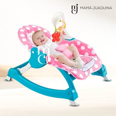 SILLA MECEDORA BABY ZU ROSADO DIDÁCTICA EDICIÓN LIMITADA - 3