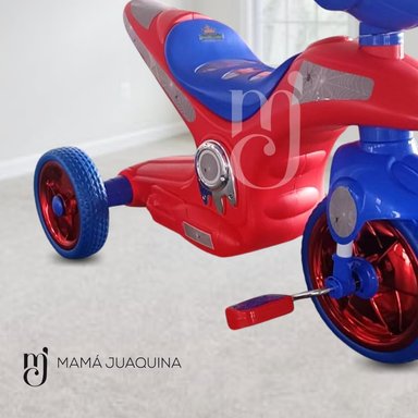 TRIMOTO A PEDAL BABY SERVANN ROJO NIÑOS MUSICAL - 2