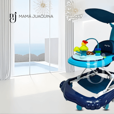 ANDADOR CARRUSEL MUSICAL BABY SEELE AZUL - 2