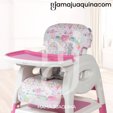 SILLA COMER BABY CHAIRMAN ROSADO 3 EN 1 - 3