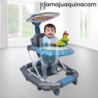ANDADOR CON TABLERO MUSICAL «FIRST WALK» GRIS - 3