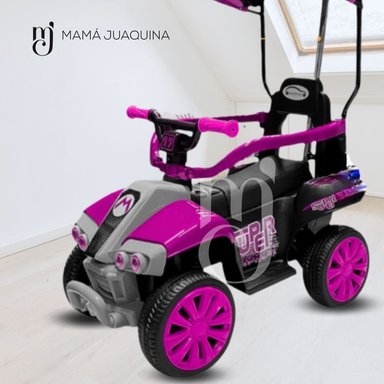 CORREPASILLO A BATERÍA «KARTMARIO» CON BLUETOOTH ROSADO - 3