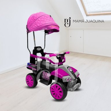 CORREPASILLO A BATERÍA «KARTMARIO» CON BLUETOOTH ROSADO - 4