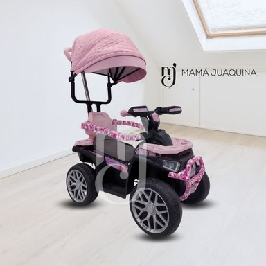 CORREPASILLO A BATERÍA «TERRA FORCE» CON BLUETOOTH ROSADO - 4