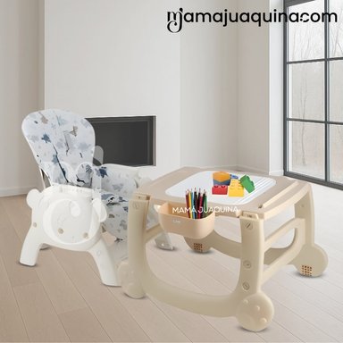 SILLA DE COMER DE LUJO «ARTTIE» EDICIÓN LIMITADA BEIGE - 4