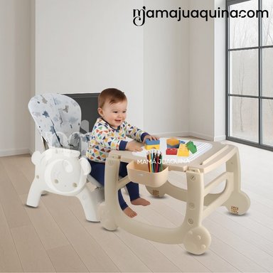 SILLA DE COMER DE LUJO «ARTTIE» EDICIÓN LIMITADA BEIGE - 5