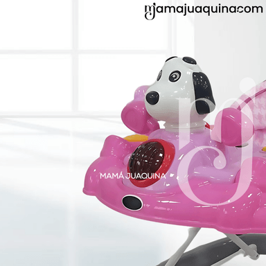 ANDADOR MUSICAL PLEGABLE «SNOOPY MUSIC» BLUETOOTH PINK - 2