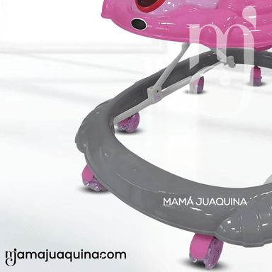 ANDADOR MUSICAL PLEGABLE «SNOOPY MUSIC» BLUETOOTH PINK - 4