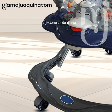 ANDADOR CON TABLERO MUSICAL «DUCKY PLUS» CON BLUETOOTH GRAY - 4