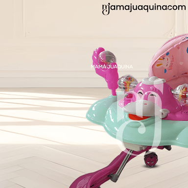 ANDADOR MUSICAL «DUCKY PLUS» CON BLUETOOTH DARK PINK - 2