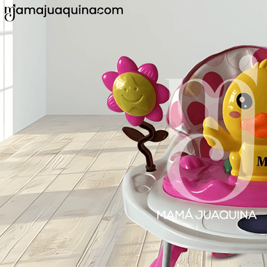 ANDADOR MUSICAL PARA BEBÉS «CHICKIE» CON BLUETOOTH PINK - 2