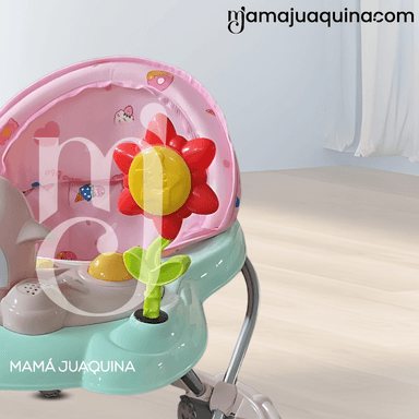 ANDADOR MUSICAL CON BLUETOOTH «HAPPY PENGUIN II» LIGHT PINK - 3