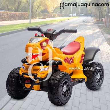 CUATRIMOTO A BATERÍA PARA NIÑOS «REX» CONTROL REMOTO ORANGE - 5