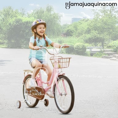 BICICLETA PARA NIÑA ARO 20 «NEW LADY» CON CANASTA PINK - 4