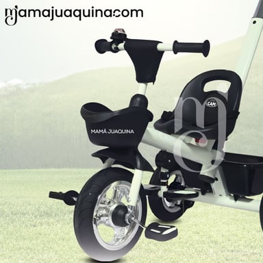 TRICICLO GUIADOR 2 EN 1 «BOOTH» EDICIÓN LIMITADA LIGHT GREEN - 4