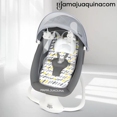 MECEDORA PLEGABLE ELÉCTRICA PARA BEBÉS «DOLLY III» GRAY - 2