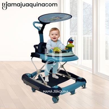 ANDADOR CON TABLERO MUSICAL «FIRST WALK II» BLUE - 2